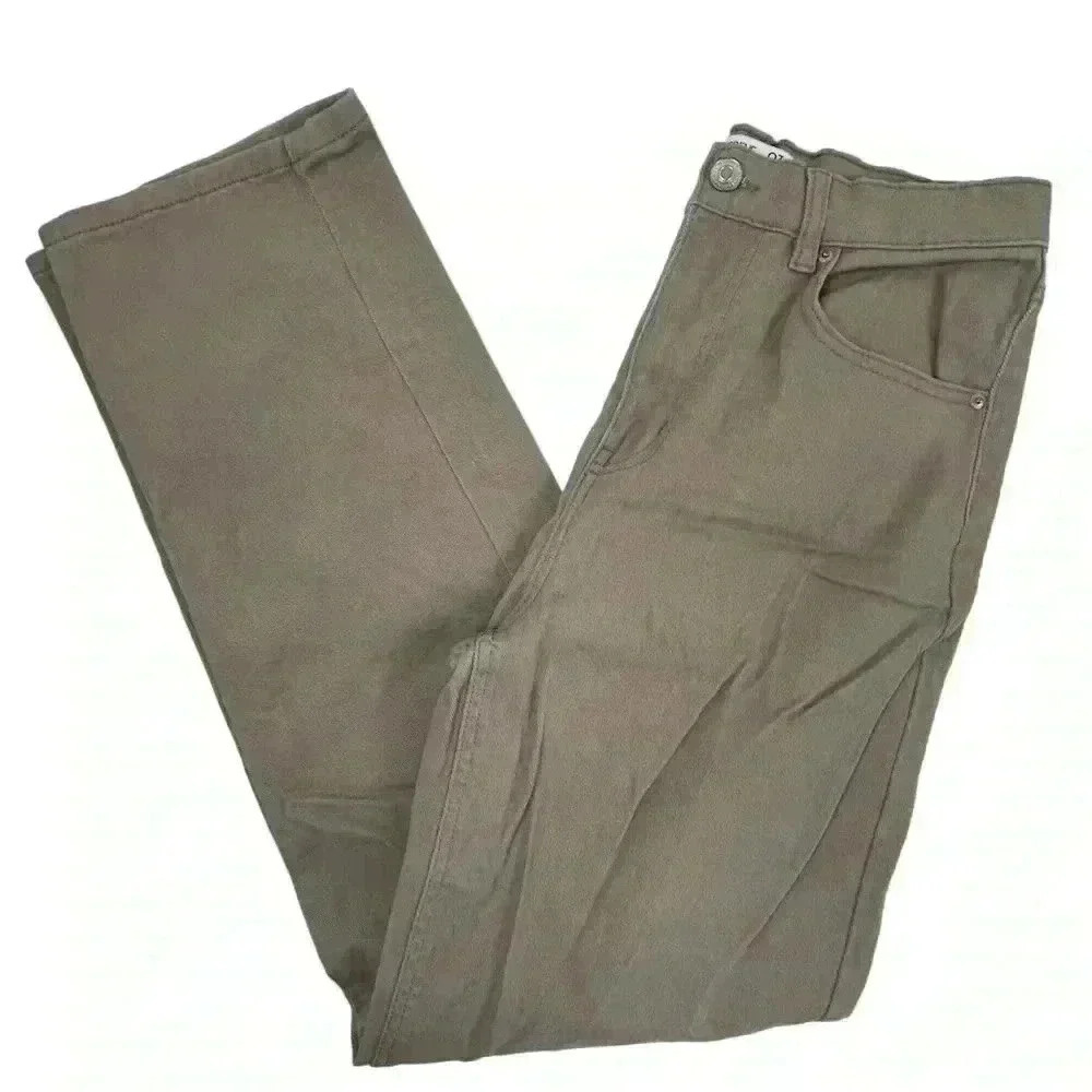 Ardene Women's Beige High Rise Baggy Harem‎ Pants Size 3 (waist 27) Relaxed Fit